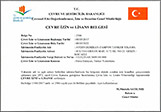 Tanker yıkama izin belgesi