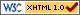 Geçerli XHTML 1.0 Transitional